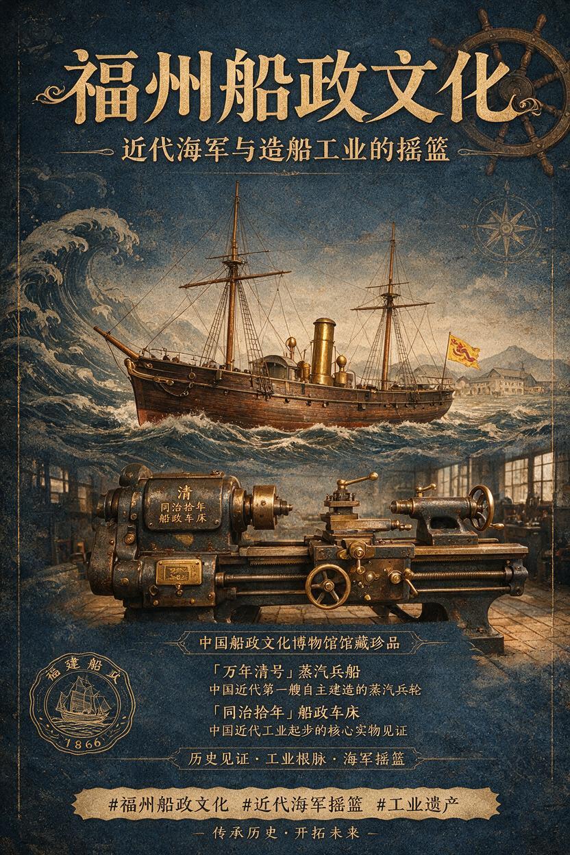 福州船政文化海报